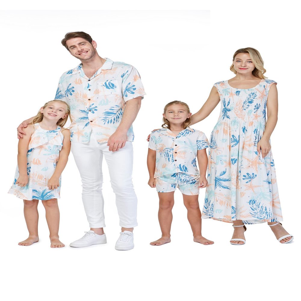 Matchable Family Hawaiian Luau Halter Dress, Sandy Beach, Women, X-Large