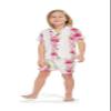 Matchable Family Hawaiian Aloha Shirt, Pink Hibiscus Vine White, Boy, Size 4 view 2