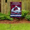 Colorado Avalanche Garden Flag and Pole Stand Mount Holder view 3