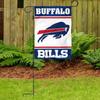 Bills White Garden Flag and Stand Pole Holder Mount view 3