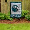 Eagles Helmet Garden Flag and Stand Pole Holder Mount view 3