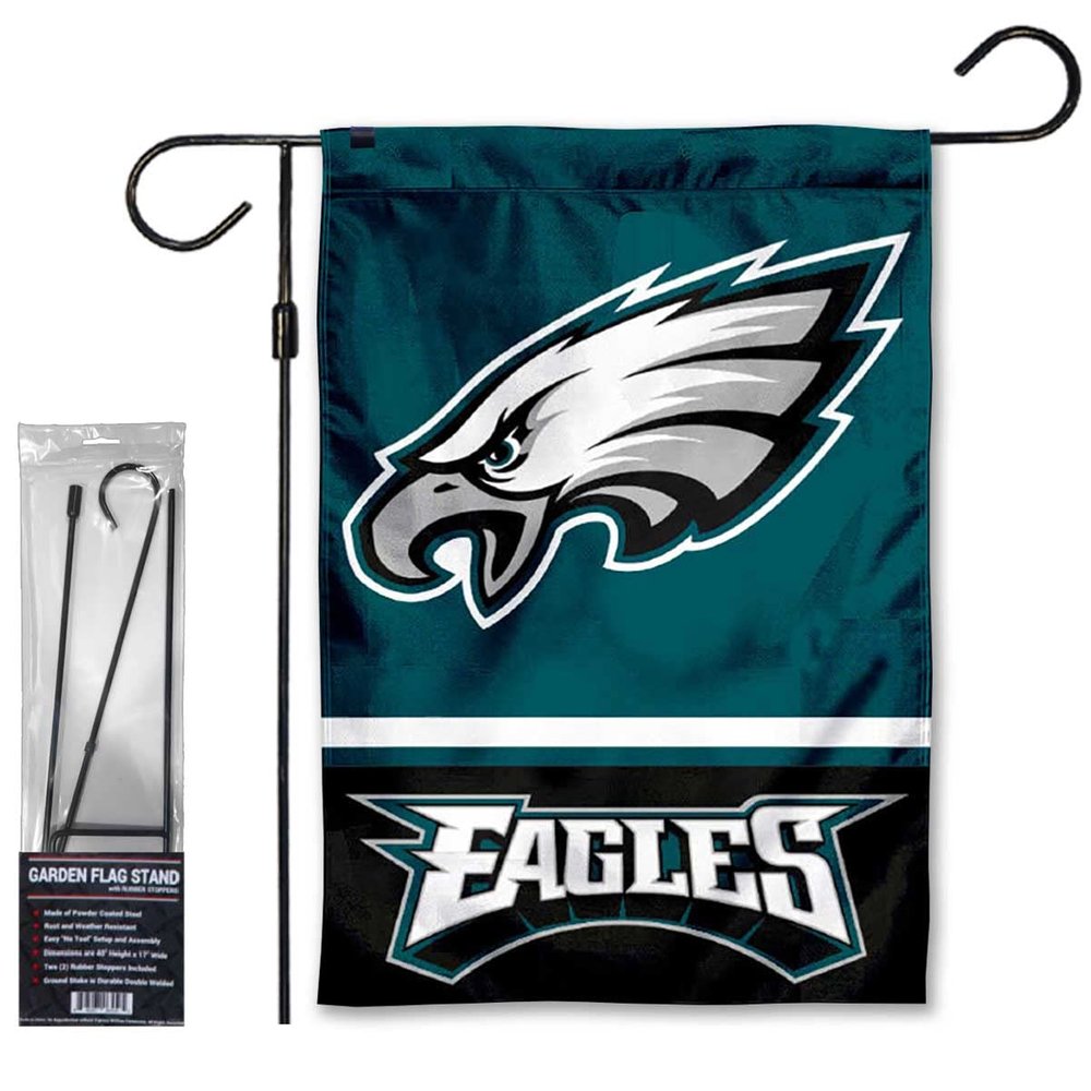 Eagles Garden Flag and Stand Pole Holder Mount