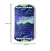 Califari Northern Lights Skateboard Deck - 32" Maplewood Deck Art Decoration - Ready for Wall Mount or Just Add Trucks & Wheels view 3
