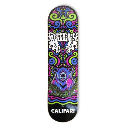 Califari Blueberry Skateboard Deck - 32" Maplewood Deck Art Decoration - Ready for Wall Mount or Just Add Trucks & Wheels
