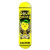Califari's New York Sour Diesel Skateboard Deck - 32" Maplewood Deck with Califari Art Decoration - Ready for Wall Mount or Just Add Trucks & Wheels view 1