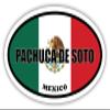 Pachuca de Soto Mexico Flag Oval Decal Vinyl Bumper Sticker 3x5 inches view 1