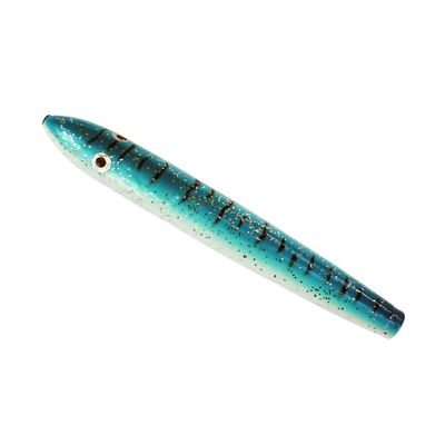 6" Unrigged Cedar Plug Tuna Mahi - Blue Mackerel