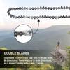 Premium 55 Inch High Limb Rope Saw with Two Ropes,70 Sharp Teeth Blades on Both Sides-Best Folding Pocket Chain Saw for Camping,Field Survival Gear,Hunting. view 3