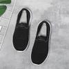 GOSPT Women's Slip on Sock Sneakers Glitter Rhinestone Jazz Latin Dance Mesh Shoes Black 10 view 4