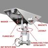 YUMIJURICH Custom Silent Nylon Bushing Heavy Bag Hangers Brackets 360 Rotation Wood Beam Holder Body Weight Strength Training Systems, Aerial Yoga Swing &Hammock,Resistance Band view 3
