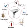 YUMIJURICH Custom Silent Nylon Bushing Heavy Bag Hangers Brackets 360 Rotation Wood Beam Holder Body Weight Strength Training Systems, Aerial Yoga Swing &Hammock,Resistance Band view 4