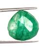 GEMHUB 7.3 Ct. Natural Green Emerald Pear Shape Healing Crystal Loose Gemstone for Jewelry Making GJ-441 view 2