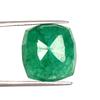 GEMHUB 13.7 Ct. Natural Quality Green Emerald Cushion Shape Loose Crystal for Healing, Jewelry Making, Decortaion GJ-375 view 2