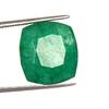 GEMHUB 13.7 Ct. Natural Quality Green Emerald Cushion Shape Loose Crystal for Healing, Jewelry Making, Decortaion GJ-375 view 3