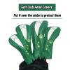 Club Covers Covers Elastic Neckline Headcovers Sunscreen Hybrid Head Covers(UT Wood Pole Cover) view 3