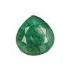 GEMHUB 12.6 Ct. Crystal Healing Natural Pear Shape Green Emerald Loose Gemstone for Wire Wrapping GJ-461 view 1