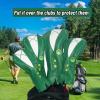 Covers Soft Covers Elastic Neckline Headcovers Waterproof Sunscreen Covers(3 Wood Pole Cover) view 3