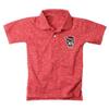 Wes and Willy Youth Boys/Girls NC Wolfpack Red Short Sleeve Polo Cloudy Yarn Medium view 1