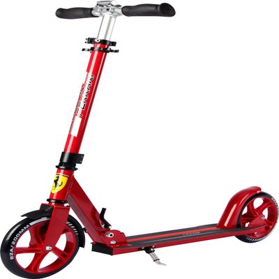 DAKOTT Ferrari Kids, Foldable Kick Scooter 2 Wheel, Quick-Release Folding System, Shock Absorption Mechanism, Large 200mm Wheels Scooters for Adults and Teens.