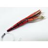 6" Tuna Clone Lure Rigged Double Hook - Red/White view 1