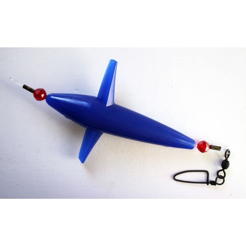 5" Rigged Teaser Bird Great for Daisy Chains Spreader Bars Splasher - Blue