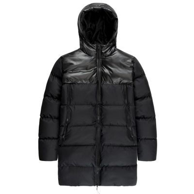 QWENTMTNTY Mens Fashion Hooded Parka Jacket Winter Warm Zip Up Long Coat Thicken Quilted Outdoor Hiking Ski Jacket Outerwears