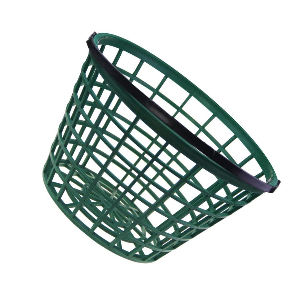 Milageto Outdoor Golf Ball Basket Container Golfball Bucket, Hold Up to 150 Balls