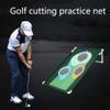 XIMULIZI Golf Three-Hole Cutting Practice Net Portable Multi-Target Cutting Net Children Beginners Golfing Training Hitting Target Mat for Indoor Outdoor Training,2 view 3