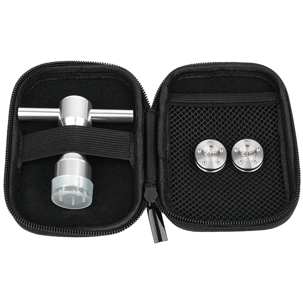 Gofotu Golf Head Weight 1 set 2pcs. 5g/10g/15g/20g/25g/30g/35g/40g Golf Custom Weights+Silver Wrench Compatible with Titleist Scotty Cameron Putters Newport Choice weight (40g)