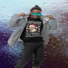 ALLNTRENDS Sani Cloth Is Coming To Town Funny Tyson Ugly Xmas Party Adult Sweatshirt (S, Black) view 4