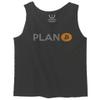 0427. Vintage Plan Bitcoin Crypto Currency Logo BTC Coin Trader Hold IT Men's Tank Top (Charcoal, Medium) view 1