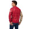 FOCO Men's NFL Printed Primary Logo Lightweight Holiday Sweater, San Francisco 49ers, Large view 2