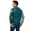 FOCO Men's NFL Printed Primary Logo Lightweight Holiday Sweater, Philadelphia Eagles, X-Large view 2