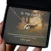Deer Hunter Love Necklace - Wishbone Dancing Necklace view 1
