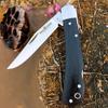 Watchman Brother 1515G10 Blade Knife Mircarta Grips Lock Back Pocket Knife view 4