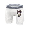 Youper Boys Youth Padded Sliding Shorts with Soft Protective Athletic Cup for Baseball, Football, Lacrosse (White Grey, X-Large) view 1