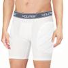 Youper Boys Youth Padded Sliding Shorts with Soft Protective Athletic Cup for Baseball, Football, Lacrosse (White Grey, Large) view 2