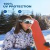 ZIONOR Lagopus Ski Snowboard Goggles UV Protection Anti fog Snow Goggles for Men Women Adult Youth view 4