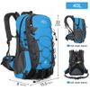 INOXTO lightweight Hiking Backpack 35L/40L Hiking Daypack with Waterproof Rain Cover Camping Backpack for Travel Camping Outdoor for Men and Women (40L Blue) view 4