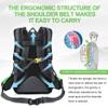 INOXTO lightweight Hiking Backpack 35L/40L Hiking Daypack with Waterproof Rain Cover Camping Backpack for Travel Camping Outdoor for Men and Women (40L Green) view 2