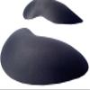 BIMEI Upgraded 2PS Sponge Padded Thigh Pads Butt Lifter Black/Beige (L, Black) view 2