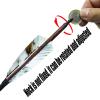 Archery Carbon Arrows 28/29/30/31 Inch 4 Inch Turkey Feather Spine 500 Competition Practice Hunting Target Shooting for Recurve Long Traditional Bow and Compound Bow 6/12Pcs (30 Inch,12 Pcs) view 4