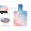 Echome Pilates Reformer Mat, Non Slip Mat Towel, Portable with a Mesh Bag (Candy) view 2