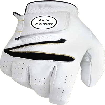 Alpha Athletics Men's Alpha One Golf Glove (Medium, Right)