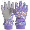 Azarxis Kids Children Snow Gloves Winter Windproof Ski for Snowboarding, Sledding, Cycling (Purple, 4-6 Years Old) view 1