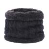NC Warm Beanies Hat for Girl Ring Scarf Pompoms Winter Hats Knitted Caps Scarf 2 Pieces Fashion Winter Hat Scarf Set for Child view 1