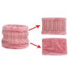 NC Warm Beanies Hat for Girl Ring Scarf Pompoms Winter Hats Knitted Caps Scarf 2 Pieces Fashion Winter Hat Scarf Set for Child view 4