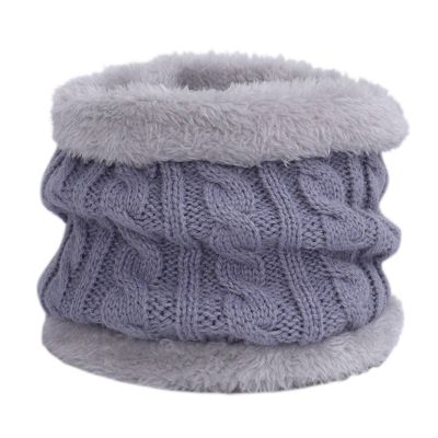 NC Warm Beanies Hat for Girl Ring Scarf Pompoms Winter Hats Knitted Caps Scarf 2 Pieces Fashion Winter Hat Scarf Set for Child
