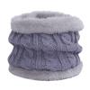 NC Warm Beanies Hat for Girl Ring Scarf Pompoms Winter Hats Knitted Caps Scarf 2 Pieces Fashion Winter Hat Scarf Set for Child view 1