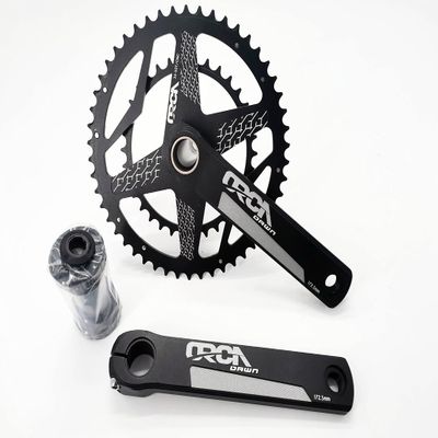 Bicycle crankset 2 x 10/11/12 Speed Road Chainset Chain Wheel Crank Protector, 50/34T, 172.5mm Cranksets Bicycle Parts